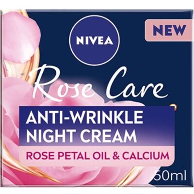 NIVEA Cura Rosa Crema Notte - Anti-Rughe - 50ml NIVEA Cura Rosa Crema Notte - Anti-Rughe - 50ml