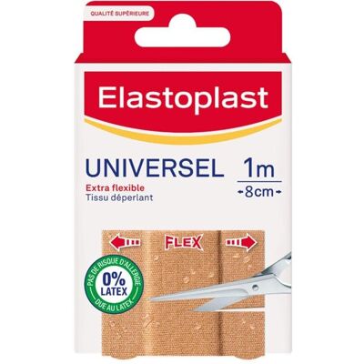 Elastoplast Bande de Tissu Universelle Découpable - Petites Blessures - Publicité Elastoplast Bande de Tissu Universelle Découpable - Petites Blessures - Publicité