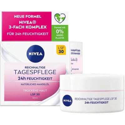 Nivea Gesichtscreme - Feuchtigkeits-SPF 30 - 50ml Nivea Gesichtscreme - Feuchtigkeits-SPF 30 - 50ml