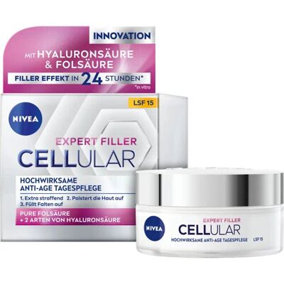 NIVEA Crème visage jour & nuit SPF 15 - Crème pour le visage - Publicité NIVEA Crème visage jour & nuit SPF 15 - Crème pour le visage - Publicité