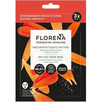 Florena Gefermenteerde Huidverzorgingsmasker - Anti-Age Weefselmasker 10ml Florena Gefermenteerde Huidverzorgingsmasker - Anti-Age Weefselmasker 10ml