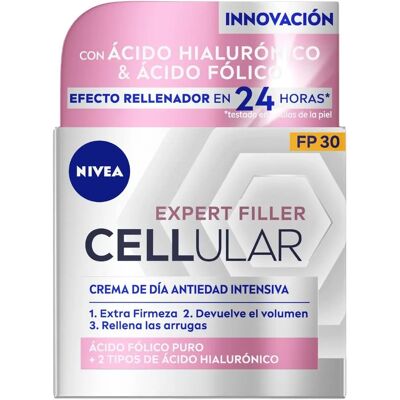 Nivea Marca Modelo Crema Día Ácido Hialurónico y Fólico SPF30 Nivea Marca Modelo Crema Día Ácido Hialurónico y Fólico SPF30