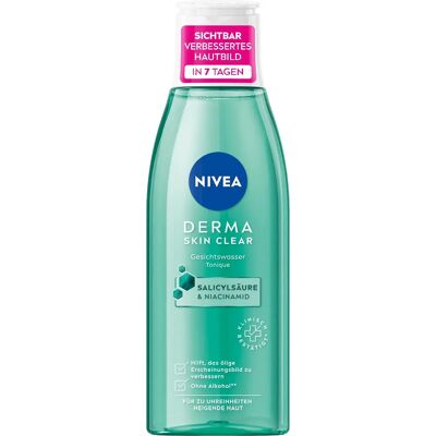 NIVEA Derma Skin Clear Tonique Nettoyant - Tonique - Publicité NIVEA Derma Skin Clear Tonique Nettoyant - Tonique - Publicité