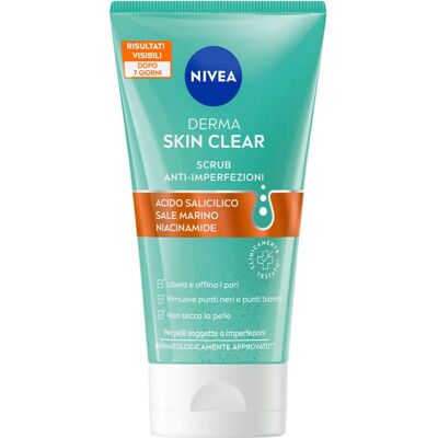 Nivea Derma Skin Clear Scrub - Anti-Imperfezioni - 150ml Nivea Derma Skin Clear Scrub - Anti-Imperfezioni - 150ml