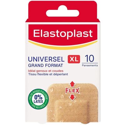 Elastoplast Bandage Universel Étanche Grand Format - 10 pièces - Publicité Elastoplast Bandage Universel Étanche Grand Format - 10 pièces - Publicité