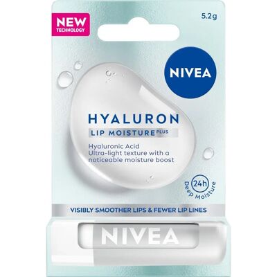 NIVEA Hyaluron Lip Moisture Plus Baume à lèvres transparent - Baume à lèvres - Publicité NIVEA Hyaluron Lip Moisture Plus Baume à lèvres transparent - Baume à lèvres - Publicité