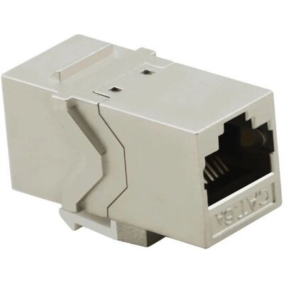 Helos Helos 304268 Keystone-Modul - Geschirmt, RJ45, 500 MHz, Silber - Netzwerzzubehör Helos Helos 304268 Keystone-Modul - Geschirmt, RJ45, 500 MHz, Silber - Netzwerzzubehör