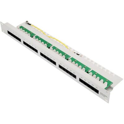 Helos 011952 Patch Panel - Ungeschirmt, 25 Ports, 1U - Netzwerkzubehör Helos 011952 Patch Panel - Ungeschirmt, 25 Ports, 1U - Netzwerkzubehör