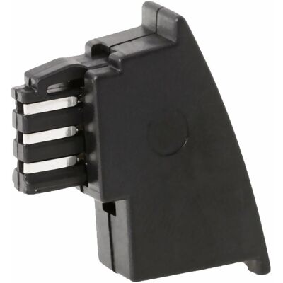 Herweck TAE F/6P4C - Telefonadapter - Schwarz Herweck TAE F/6P4C - Telefonadapter - Schwarz