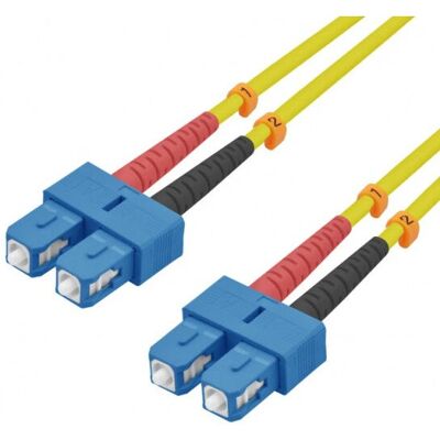 Helos - 216668 - Gelb - 15 m - Fiberoptischer Patchkabel Helos - 216668 - Gelb - 15 m - Fiberoptischer Patchkabel