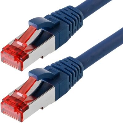 Helos Pimf 3m Ethernet-Kabel - Cat6 S/Ftp RJ-45 Blau Helos Pimf 3m Ethernet-Kabel - Cat6 S/Ftp RJ-45 Blau
