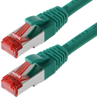 Cavo di Rete Helos Cat6 - 15M - Verde - Cavo di Rete Cavo di Rete Helos Cat6 - 15M - Verde - Cavo di Rete