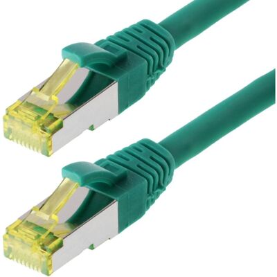 Helos CAT 6a 7,5 m Grüner S/FTP Netzwerkkabel Helos CAT 6a 7,5 m Grüner S/FTP Netzwerkkabel