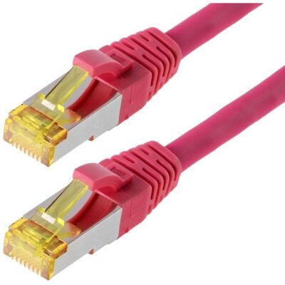 Herweck 118129 Magenta 0,25 m CAT 6a SFTP Netzwerkkabel Herweck 118129 Magenta 0,25 m CAT 6a SFTP Netzwerkkabel