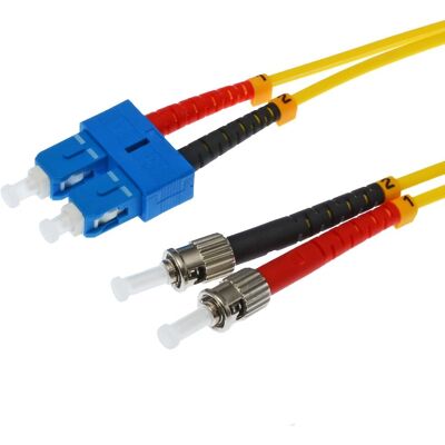 Cavo in fibra ottica OS2 5m Herweck - Giallo Cavo in fibra ottica OS2 5m Herweck - Giallo