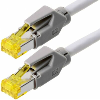 Helos 151871 Grauer 0,3m Netzwerkkabel Cat6a S/FTP Helos 151871 Grauer 0,3m Netzwerkkabel Cat6a S/FTP