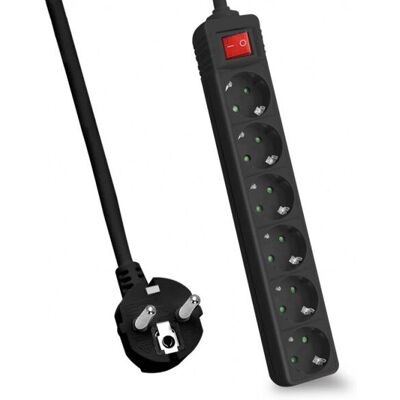 Helos - 262810 CLASSIC - 6-fach - 3,0 m - Steckdosenleiste Helos - 262810 CLASSIC - 6-fach - 3,0 m - Steckdosenleiste