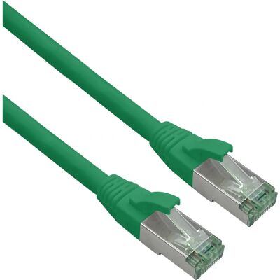 Helos - GRS Cat7 Patchkabel - Vert - Câble réseau Helos - GRS Cat7 Patchkabel - Vert - Câble réseau