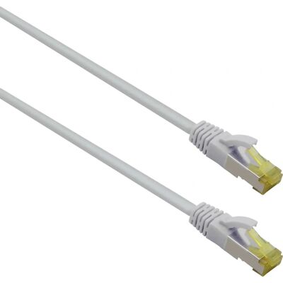 Câble Réseau Helos 263742 - 1m - Gris - Cat6a S/FTP - Publicité Câble Réseau Helos 263742 - 1m - Gris - Cat6a S/FTP - Publicité