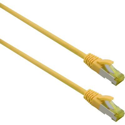 Helos Ultra Flex Patch Cable - 15m, S/FTP, CAT6a - Giallo Helos Ultra Flex Patch Cable - 15m, S/FTP, CAT6a - Giallo