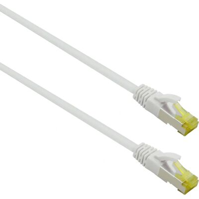Helos Ultra Flex Network Cable 20m - White - Cat6a S/FTP Helos Ultra Flex Network Cable 20m - White - Cat6a S/FTP
