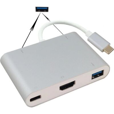 Helos Dockingstation - 4K HDMI USB-C USB Hub Helos Dockingstation - 4K HDMI USB-C USB Hub