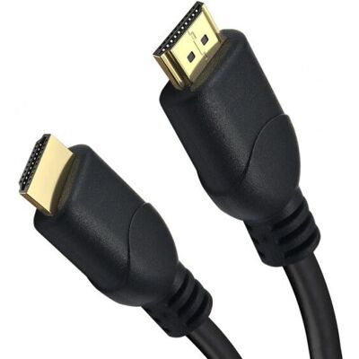 Helos HDMI Kabel - 3m - Schwarz - 4K Unterstützung Helos HDMI Kabel - 3m - Schwarz - 4K Unterstützung