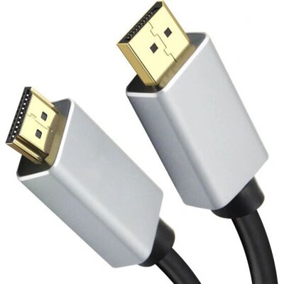 Helos - 288455 - DisplayPort vers HDMI - 3 m - Câble vidéo - Publicité Helos - 288455 - DisplayPort vers HDMI - 3 m - Câble vidéo - Publicité