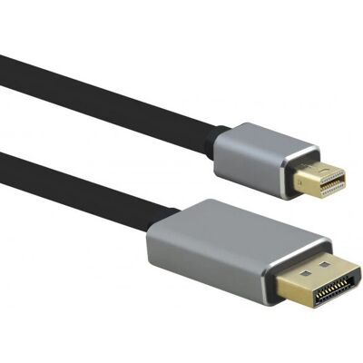 Helos PREMIUM - 2 m Mini DisplayPort to DisplayPort DisplayPort 1.4 - Schwarz - PREMIUM Helos PREMIUM - 2 m Mini DisplayPort to DisplayPort DisplayPort 1.4 - Schwarz - PREMIUM