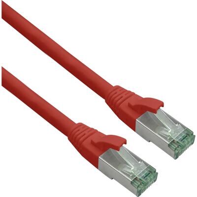 Helos GRS Zertifiziertes Cat7 Netzwerkkabel - 1,5m, S/FTP, Rot Helos GRS Zertifiziertes Cat7 Netzwerkkabel - 1,5m, S/FTP, Rot