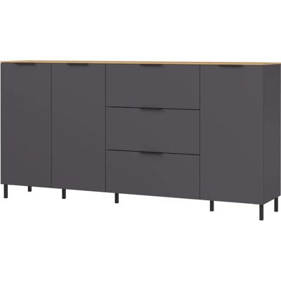 GERMANIA California Sideboard - 3-türig, 3 Schubladen, 192cm GERMANIA California Sideboard - 3-türig, 3 Schubladen, 192cm