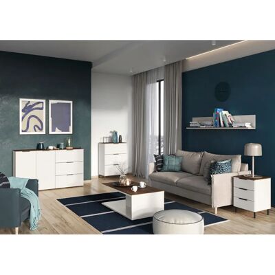 Germania California Couchtisch - Rechteckig, Braun, 109x39x59cm Germania California Couchtisch - Rechteckig, Braun, 109x39x59cm