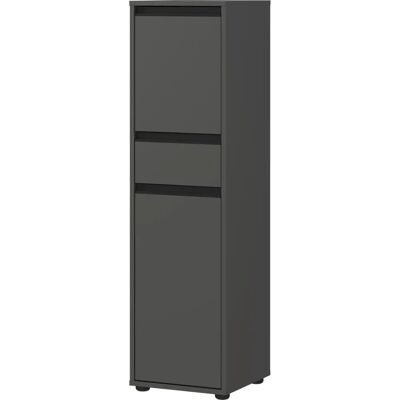 Germania GW-Lemont Midischrank - Grau, Verstellbare Einlegeböden, 2 Türen Germania GW-Lemont Midischrank - Grau, Verstellbare Einlegeböden, 2 Türen