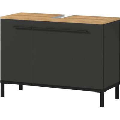 GERMANIA Yonkers Waschbeckenunterschrank - Braun - 80x58.5x34 cm GERMANIA Yonkers Waschbeckenunterschrank - Braun - 80x58.5x34 cm