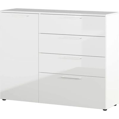 GERMANIA Sunnyvale Weiß Sideboard - 135x107x40cm GERMANIA Sunnyvale Weiß Sideboard - 135x107x40cm