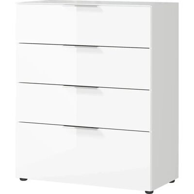 GERMANIA Oakland Weiß Sideboard mit 4 Schubladen GERMANIA Oakland Weiß Sideboard mit 4 Schubladen