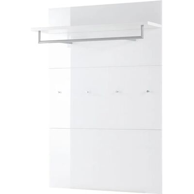 Ger Germania Scalea Garderobenpaneel - Weiß, 97x30x144 cm Ger Germania Scalea Garderobenpaneel - Weiß, 97x30x144 cm