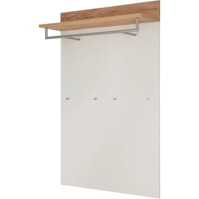 Primo Wit Eiken Wandgarderobe - Kapstok Primo Wit Eiken Wandgarderobe - Kapstok