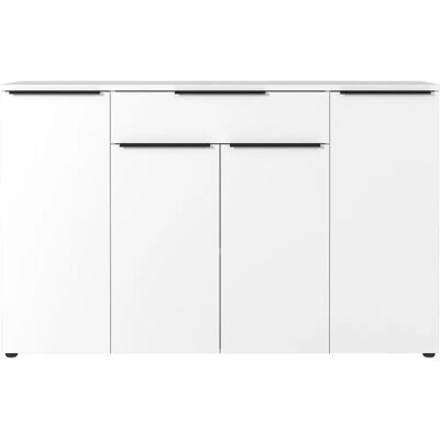 GERMANIA Mailand Sideboard - Weiß, 161x40x101 cm GERMANIA Mailand Sideboard - Weiß, 161x40x101 cm