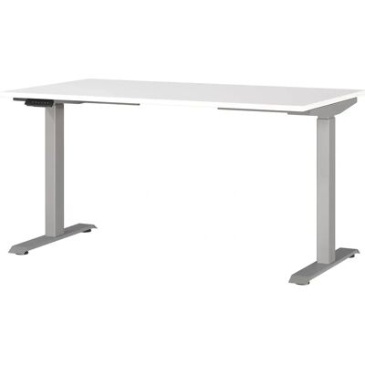 GERMANIA Jet höhenverstellbarer Schreibtisch - Elektrisch, 140x80cm, Weiß GERMANIA Jet höhenverstellbarer Schreibtisch - Elektrisch, 140x80cm, Weiß