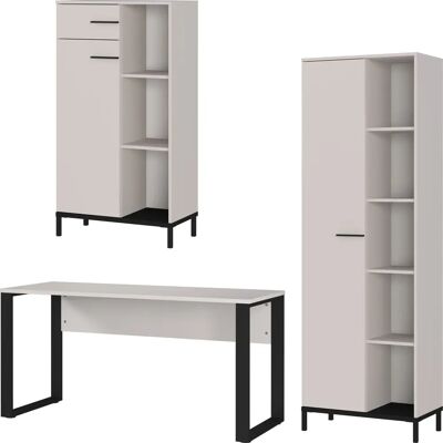 GERMANIA - GW-Rovigo - Kaschmir beige - Schreibtisch-Set - Büroeinrichtung GERMANIA - GW-Rovigo - Kaschmir beige - Schreibtisch-Set - Büroeinrichtung