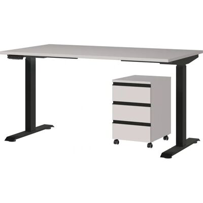 GERMANIA Lemont Büro-Set in Beige - Höhenverstellbar, Made in Germany GERMANIA Lemont Büro-Set in Beige - Höhenverstellbar, Made in Germany