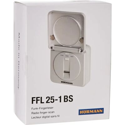 Lettore di impronte Hörmann FFL BS - Wireless, fino a 25 impronte, Grigio Lettore di impronte Hörmann FFL BS - Wireless, fino a 25 impronte, Grigio