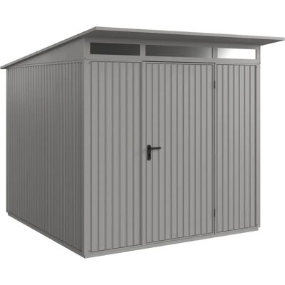 EcoStar Gerätehaus Trend-P - Stahl, Pultdach, 238x238 cm EcoStar Gerätehaus Trend-P - Stahl, Pultdach, 238x238 cm
