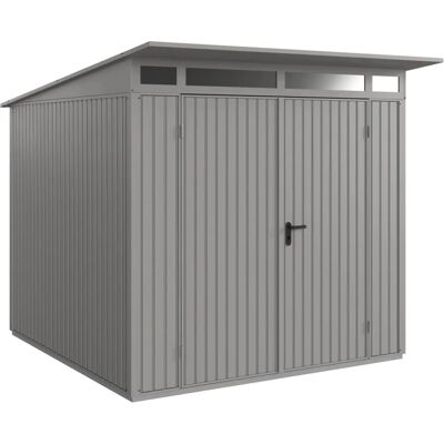 EcoStar Trend-P Typ 2 Gerätehaus - Stahl, Aluminium, 238x238 cm EcoStar Trend-P Typ 2 Gerätehaus - Stahl, Aluminium, 238x238 cm