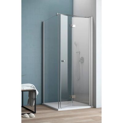 GEO AF400 Duschkabine - Barrierefrei, Falttür, 6mm Glas GEO AF400 Duschkabine - Barrierefrei, Falttür, 6mm Glas