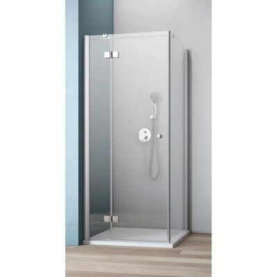 GEO AF300 Douchecabine - 90x200 cm, Linksmontage, Zilver GEO AF300 Douchecabine - 90x200 cm, Linksmontage, Zilver