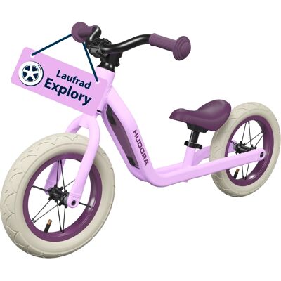 HUDORA Explory Lavendel Balancecykel - Balance Bike HUDORA Explory Lavendel Balancecykel - Balance Bike