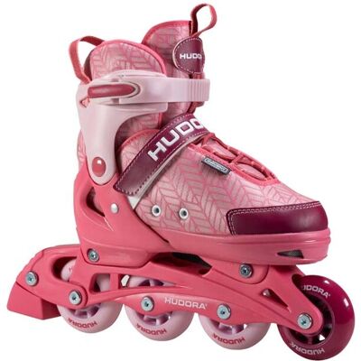 HUDORA Mia 2.0 Inline Skates - Adults, Pink-Red, Size 37-40 HUDORA Mia 2.0 Inline Skates - Adults, Pink-Red, Size 37-40