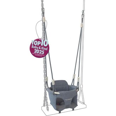 Hudora Kleinkind Schaukelaufsatz - Grau - Für drinnen/Outdoor Hudora Kleinkind Schaukelaufsatz - Grau - Für drinnen/Outdoor